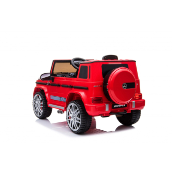 Mercedes AMG G63 dla dzieci Czerwony + Pilot